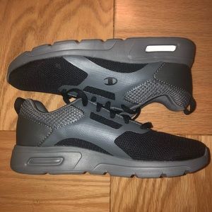 Boys Gray & Black Champion Sneakers